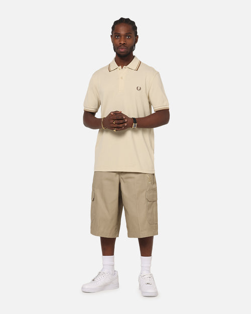 Fred Perry Twin Tipped Polo Shirt Oatmeal