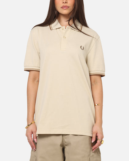 Fred Perry Twin Tipped Polo Shirt Oatmeal
