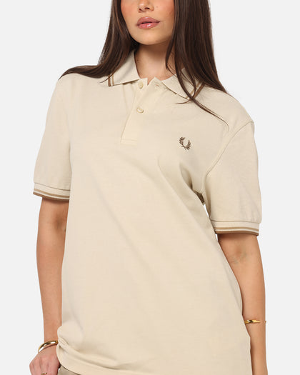 Fred Perry Twin Tipped Polo Shirt Oatmeal