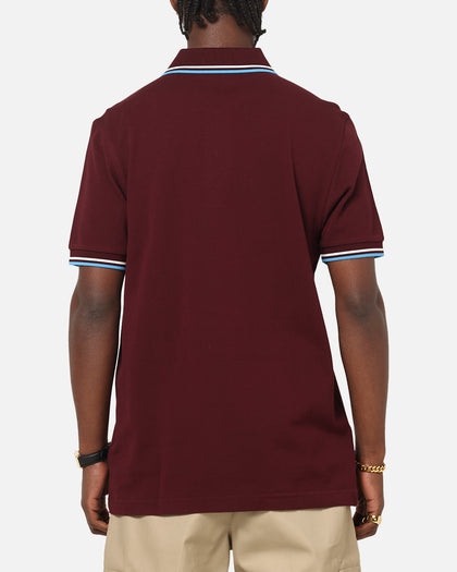Fred Perry Twin Tipped Polo Shirt Oxblood