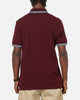 Fred Perry Twin Tipped Polo Shirt Oxblood