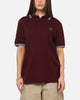 Fred Perry Twin Tipped Polo Shirt Oxblood