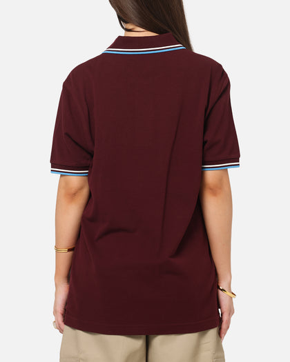 Fred Perry Twin Tipped Polo Shirt Oxblood