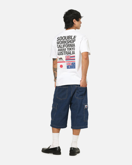 S Double Flags T-Shirt White