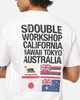 S Double Flags T-Shirt White
