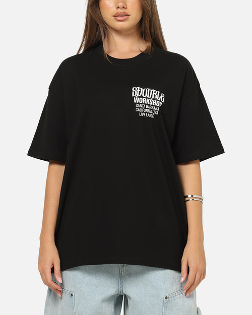 S Double Workshop T-Shirt Black