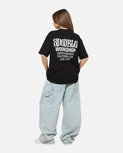 S Double Workshop T-Shirt Black