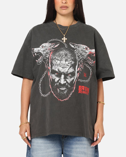 Culture Kings X WWE Bron Breaker Heavy T-Shirt Black Wash