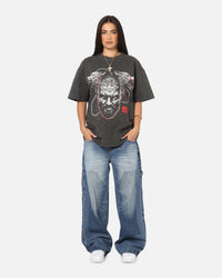 Culture Kings X WWE Bron Breaker Heavy T-Shirt Black Wash