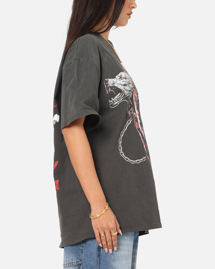 Culture Kings X WWE Bron Breaker Heavy T-Shirt Black Wash