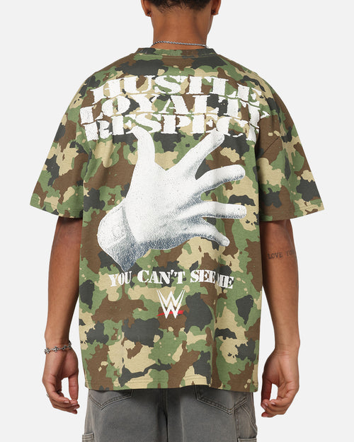 Culture Kings X WWE John Cena You Can't See Me T-Shirt Camo