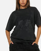 Ed Hardy Double Dragon Applique T-Shirt Black