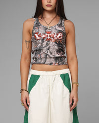 Loiter Women's Holy Fire Tank Real Tree Camo