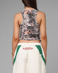 Loiter Women's Holy Fire Tank Real Tree Camo
