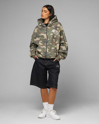 Loiter Ultra Hybrid Zip Hoodie Camo