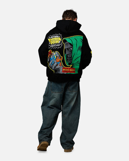 American Thrift Marvel Fantastic Four Doctor Doom Villain Premium Hoodie Black