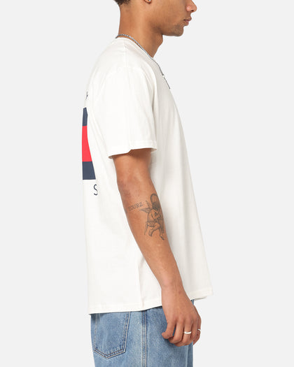 Tommy Jeans Regular Flag Graphic T-Shirt Ecru
