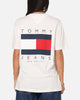 Tommy Jeans Regular Flag Graphic T-Shirt Ecru