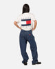 Tommy Jeans Regular Flag Graphic T-Shirt Ecru