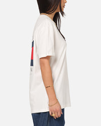 Tommy Jeans Regular Flag Graphic T-Shirt Ecru
