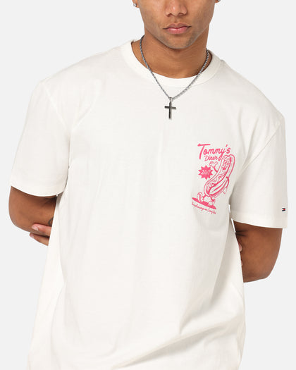 Tommy Jeans Regular Novelty Fair T-Shirt Ecru