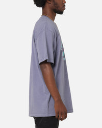 Tommy Jeans Relax Overdyed Varsity T-Shirt Washed Blue