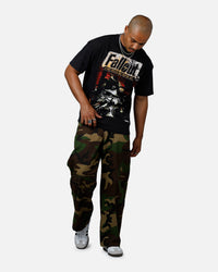 73Studio X Fallout '97 Fallout Vintage T-Shirt Black Acidwash