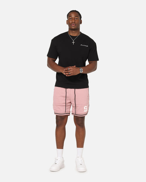 Saint Morta Scription Boxy T-Shirt Black