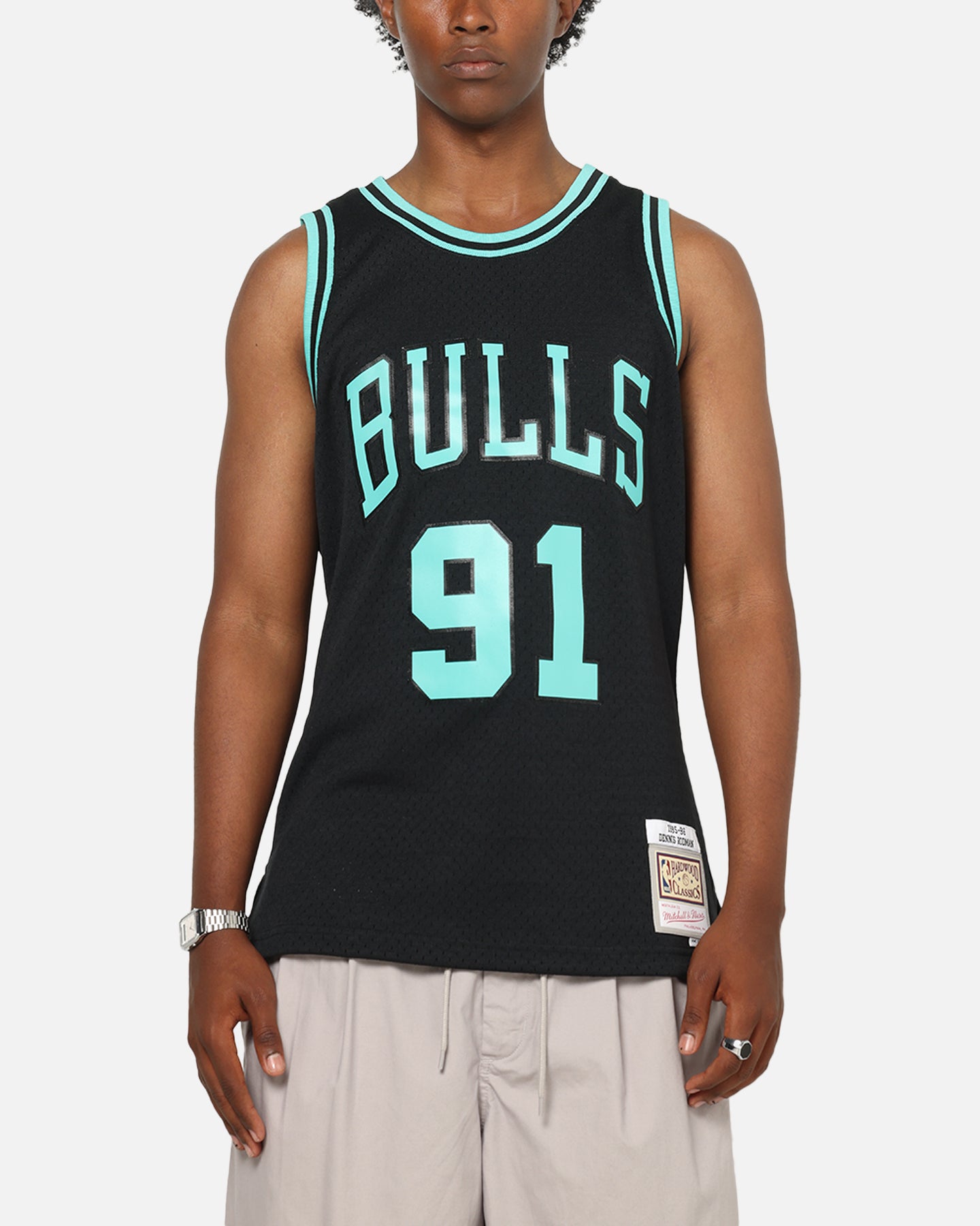 Mitchell & Ness Chicago Bulls Dennis Rodman 'Cool Blue' Swing