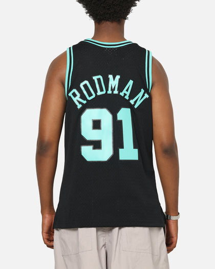 Mitchell & Ness Chicago Bulls Dennis Rodman 'Cool Blue' Swing Jersey Black/Blue