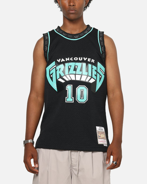 Mitchell & Ness Vancouver Grizzlies Mike Bibby 'Cool Blue' Swing Jersey Black/Blue