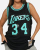 Mitchell & Ness Los Angeles Lakers Shaquille O'Neal 'Cool Blue' Swing Jersey Black/Blue
