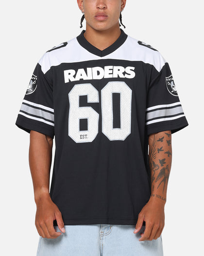 Majestic Athletic Las Vegas Raiders Glenver Mesh Oversized T-Shirt Black