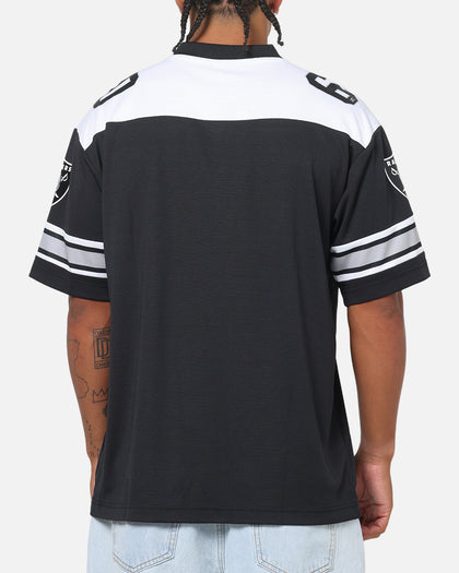 Majestic Athletic Las Vegas Raiders Glenver Mesh Oversized T-Shirt Black