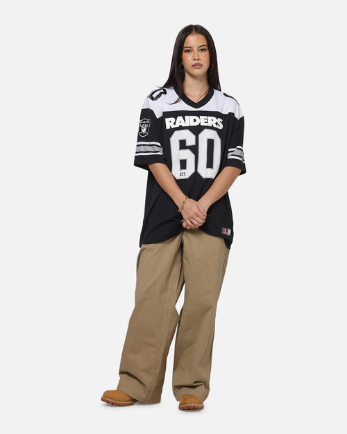 Majestic Athletic Las Vegas Raiders Glenver Mesh Oversized T-Shirt Black