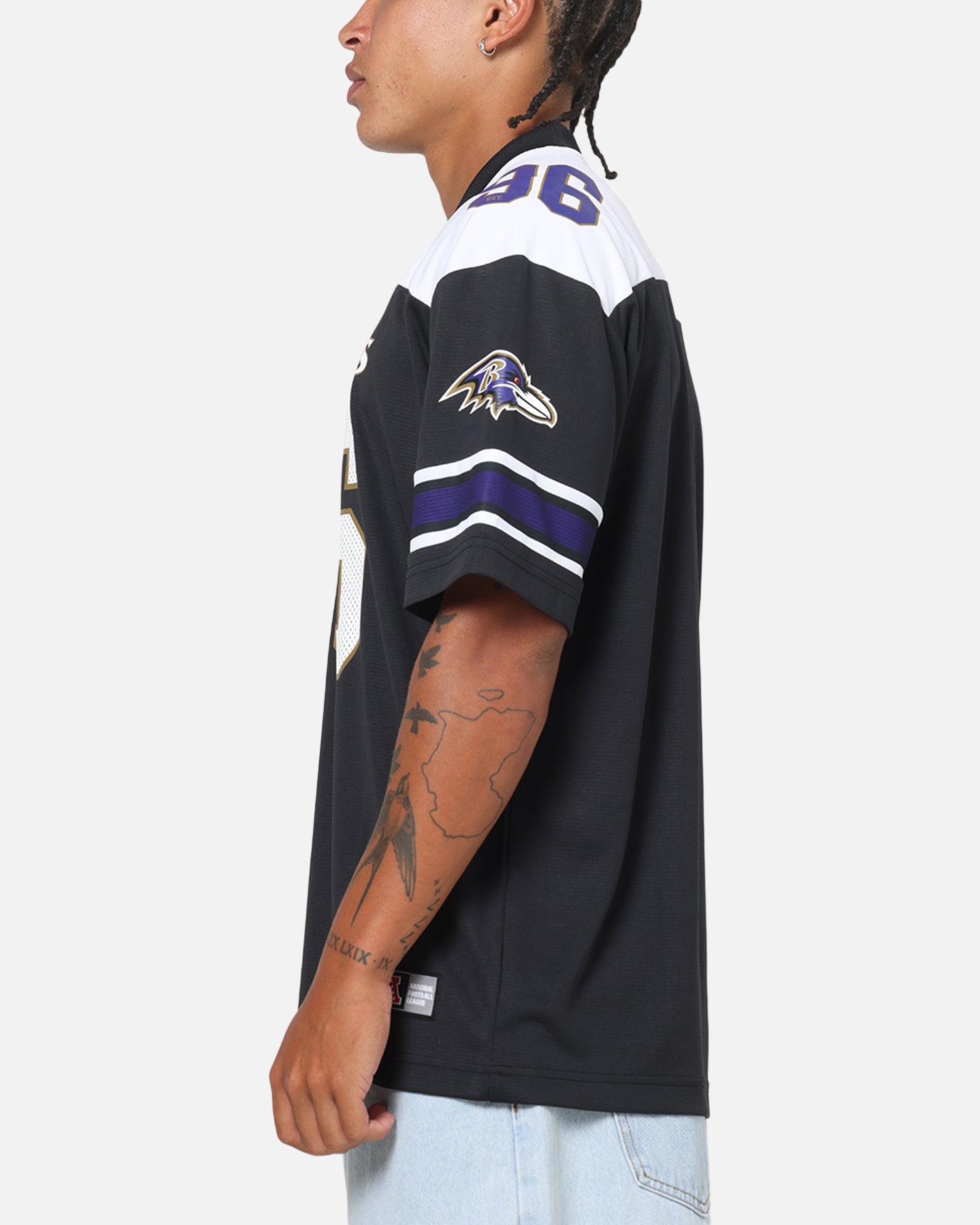 Majestic Athletic Baltimore Ravens Glenver Mesh Oversized T-Shirt