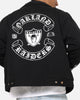 Mitchell & Ness Las Vegas Raiders Workwear Jacket Washed Black