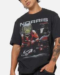 Mitchell & Ness X Mclaren Lando Norris Signature T-Shirt Washed Black