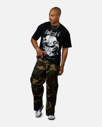 73Studio X Fallout '15 Fallout 4 Vintage T-Shirt Off Black