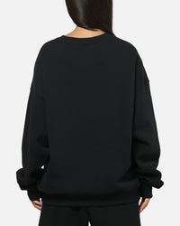 Jordan Brooklyn AJ6 Fleece Crewneck Black/Infrared