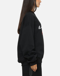 Jordan Brooklyn AJ6 Fleece Crewneck Black/Infrared