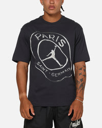Jordan Jumpman Paris Saint-Germain Practice T-Shirt Oil Gre/White