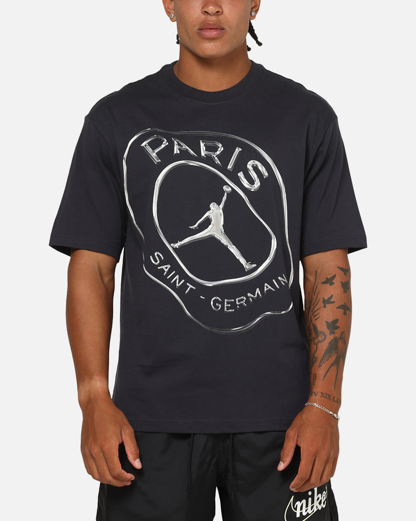 Jordan Jumpman Paris Saint-Germain Practice T-Shirt Oil Gre/White