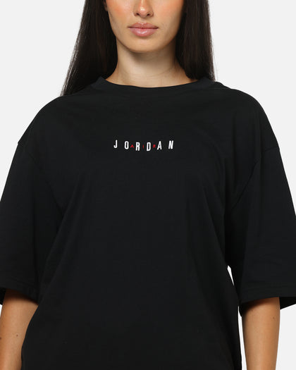 Jordan Air Embroidered T-Shirt Black/Sail