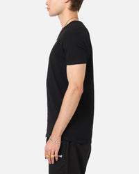 Sik Silk Muscle T-Shirt Black
