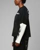 Loiter Xplicit Layered Long Sleeve T-Shirt Black