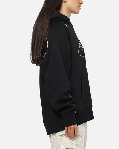 Nike Air Fleece Pullover Hoodie Black/White