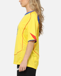 Nike Total 90 Soccer T-Shirt Tour Yellow/Lyon Blue