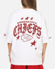 Mitchell & Ness Kansas City Chiefs Stars & Text Boxy T-Shirt White