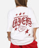 Mitchell & Ness Kansas City Chiefs Stars & Text Boxy T-Shirt White